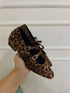 Women Double Buckle Straps Mary Jane Shoes
